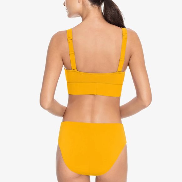 Robin Piccone Ava Twist Bottom (Size S in Marigold) - Picture 7 of 8